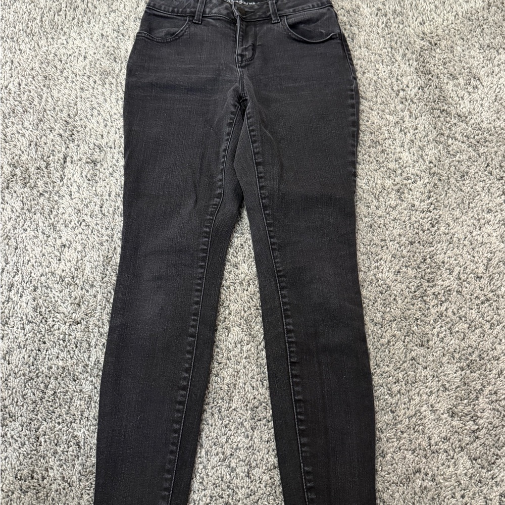 Maurices Charcoal Skinny Jeans